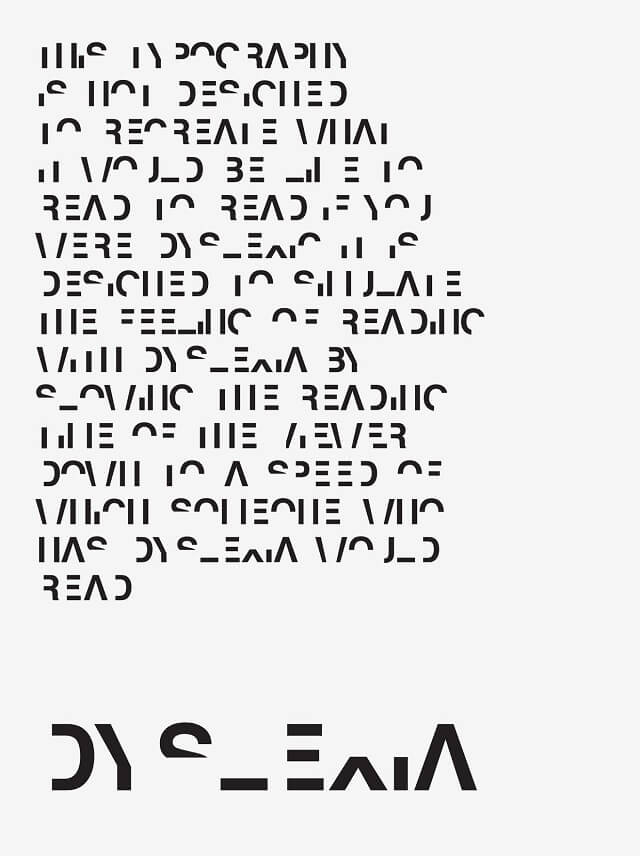police de caractère dyslexie police de caractère dyslexie